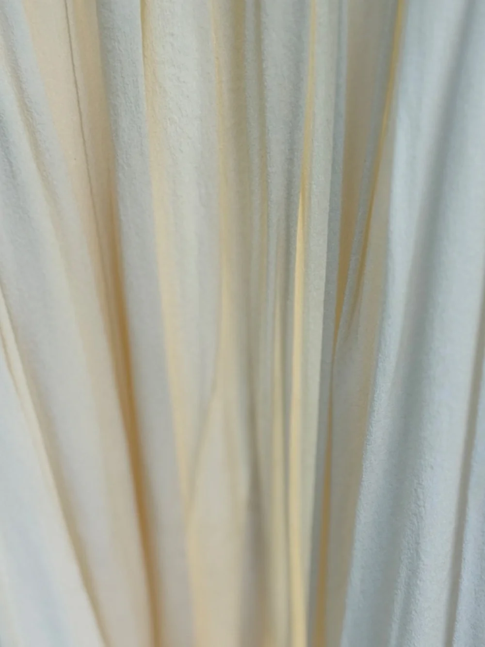 Vintage 1940s William Skinner Turku Long Skirt S Silk Rayon Off White Gathered